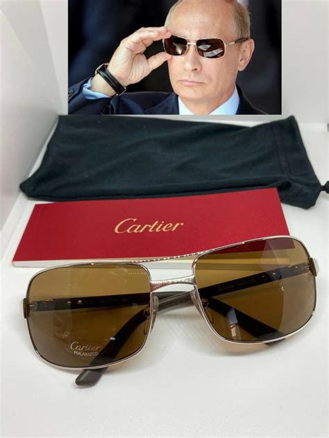 putin cartier sunglasses|Luxury Sunglasses Collection .